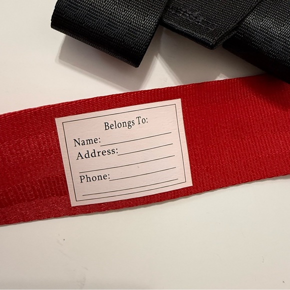 CARES-Airplane Safety Harness - Red and Blue - Picture 3 of 5